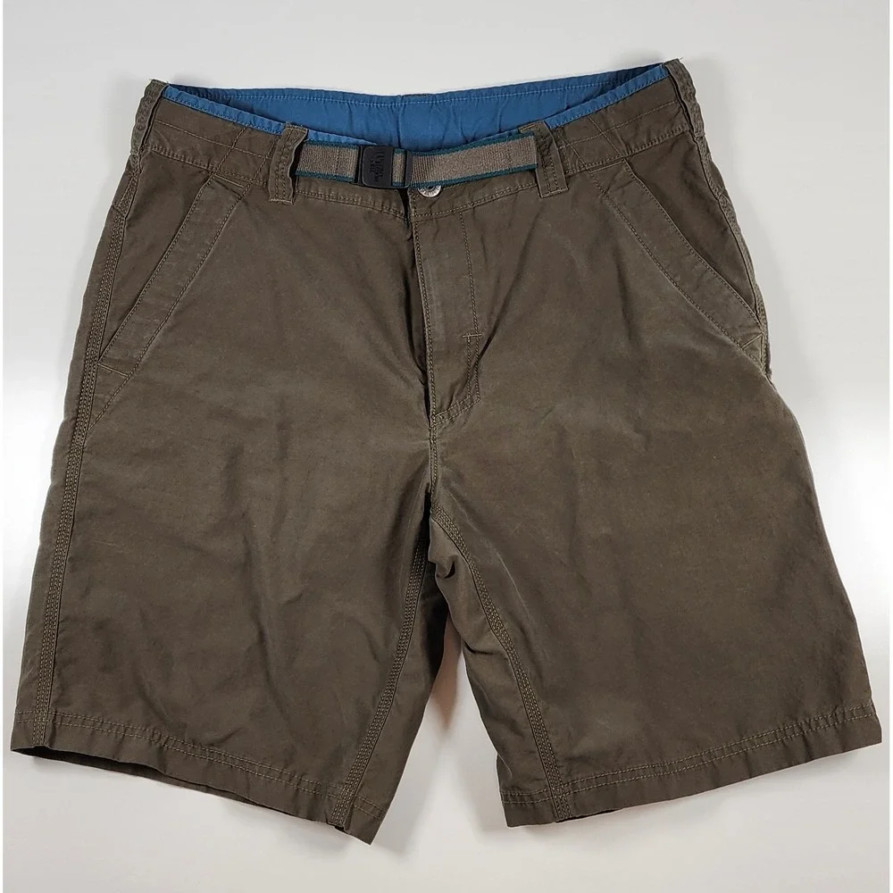 The North Face Men's Outdoor Hiking Utility Shorts Belted Y2K Size 32‎